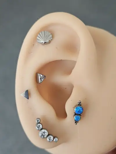 Piercing titanio NUEVO - miniatura 3