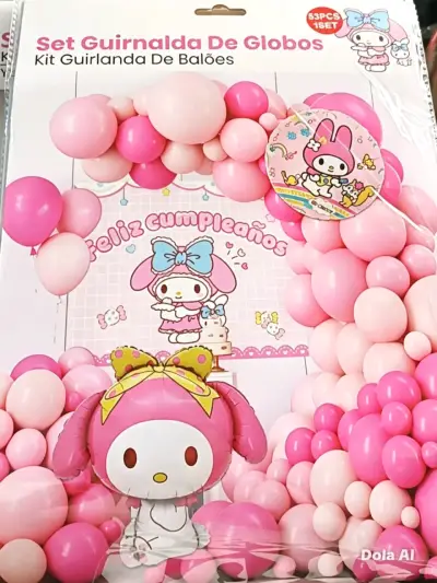 Set de Guirnaldas de Globos para Cumpleaños - miniatura 5
