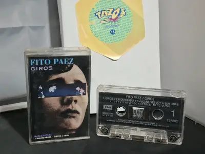 Cassette Fito Paez Giros Original - miniatura 1