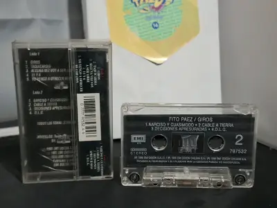Cassette Fito Paez Giros Original - miniatura 2
