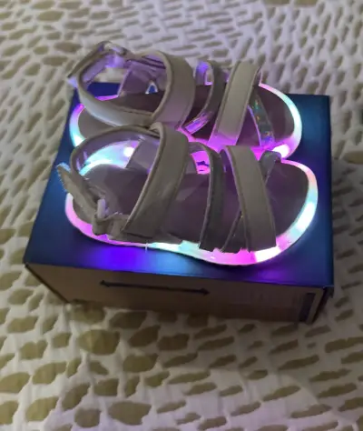 Sandalias para niña con luces Colloky número 22 - miniatura 1