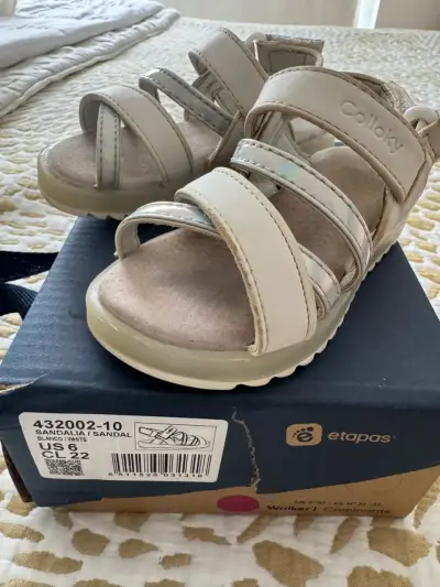 Sandalias para niña con luces Colloky número 22 - miniatura 3