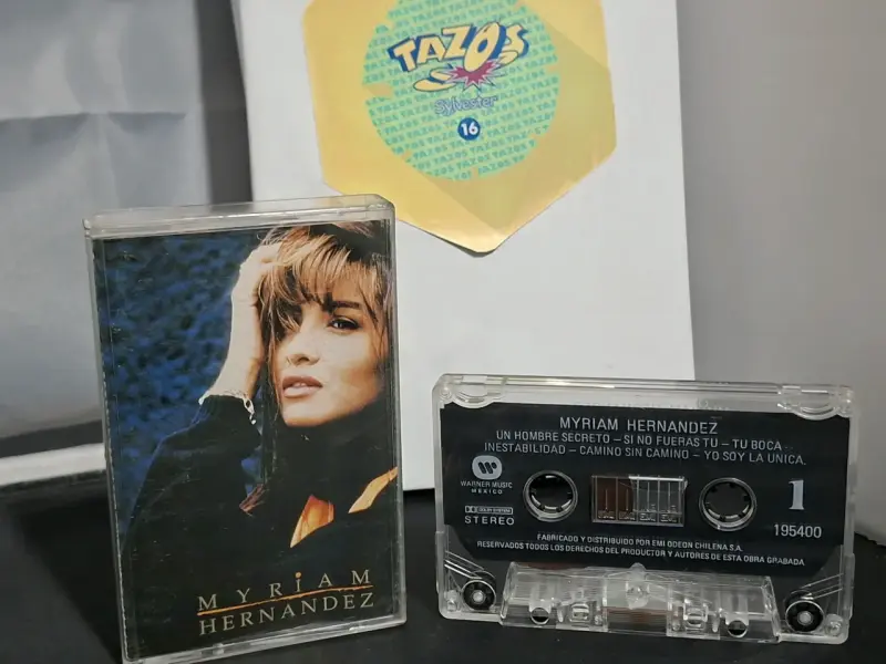 Cassette de Myriam Hernández música Chilena - 1