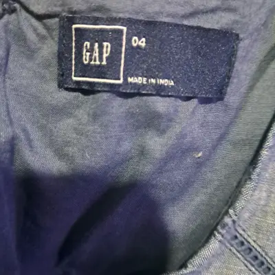 Vestido de tela sin mangas GAP talla S - miniatura 4