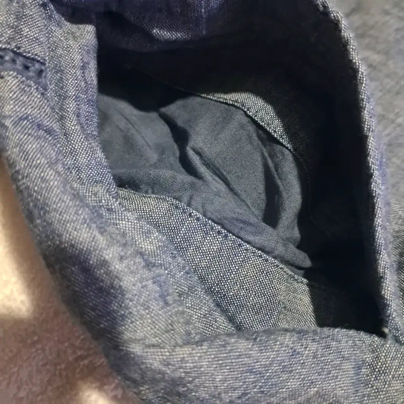 Vestido de tela sin mangas GAP talla S - 5