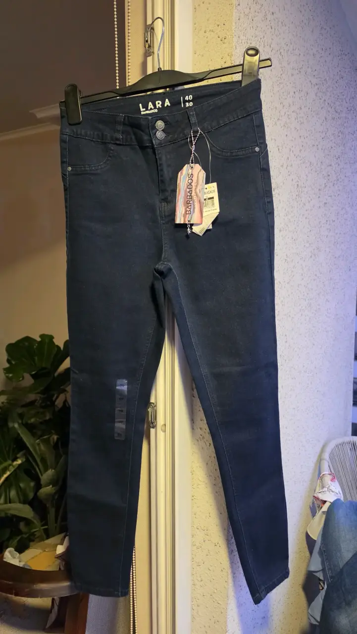 Jeans azul oscuro mujer Barbados talla 40 - 2