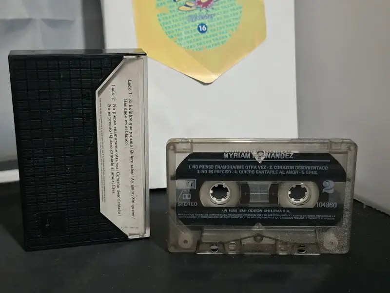 Cassette de Myriam Hernández con éxitos clásicos - 2