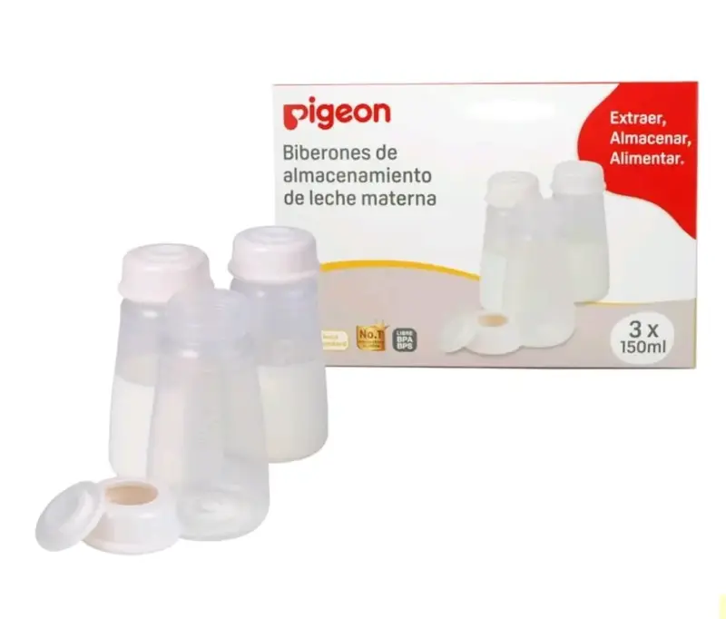 Biberones de almacenamiento de leche Pigeon
