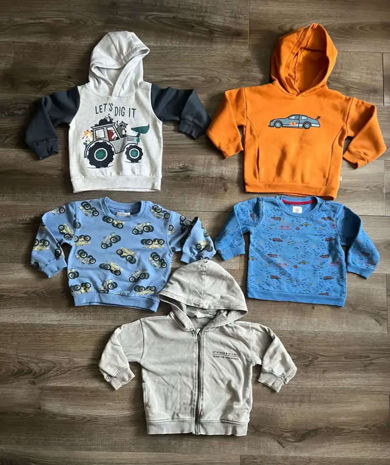 Conjunto de polerones para niño talla 3