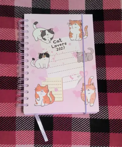 Agenda 2027 con diseño de gatos - miniatura 1