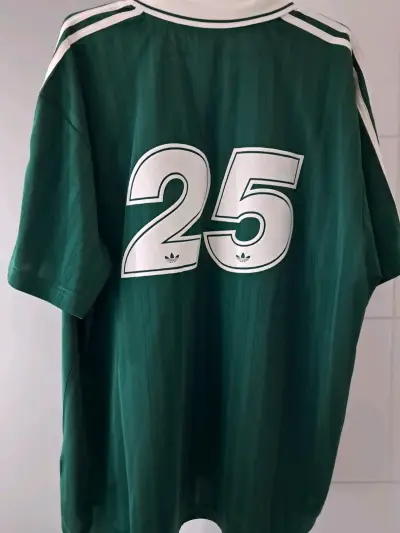 Camiseta verde Adidas Oasis Original XL oversize - miniatura 4