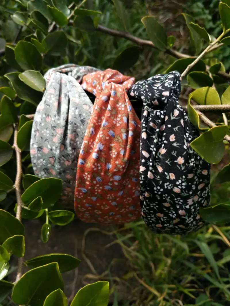 Cintillo con estampado floral - 3