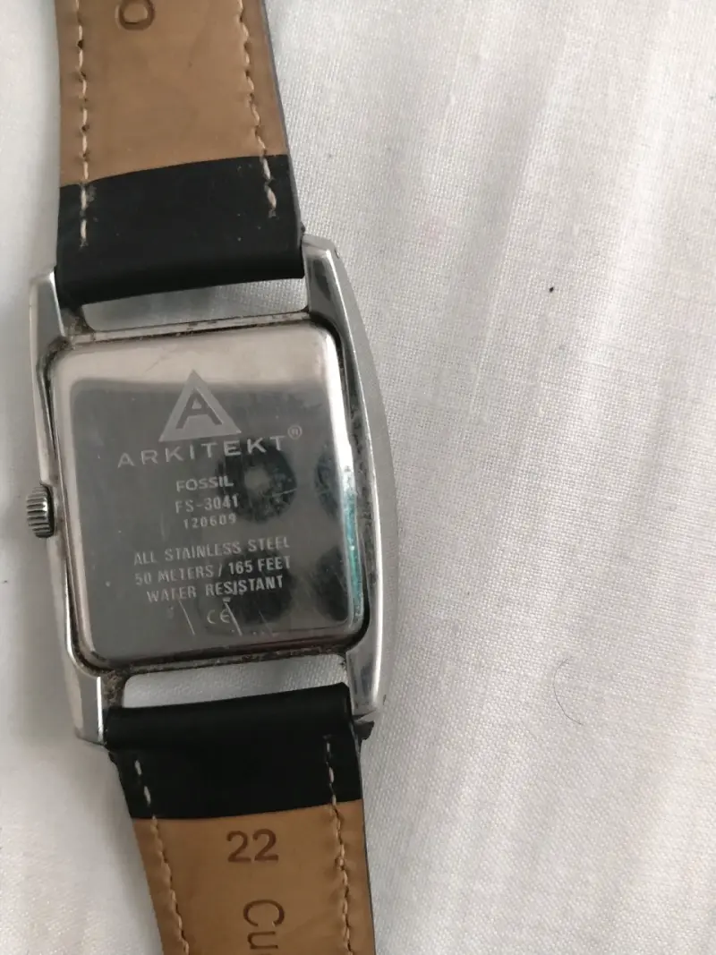 Reloj Fossil Arkitekt FS-3041 de acero inoxidable - 3