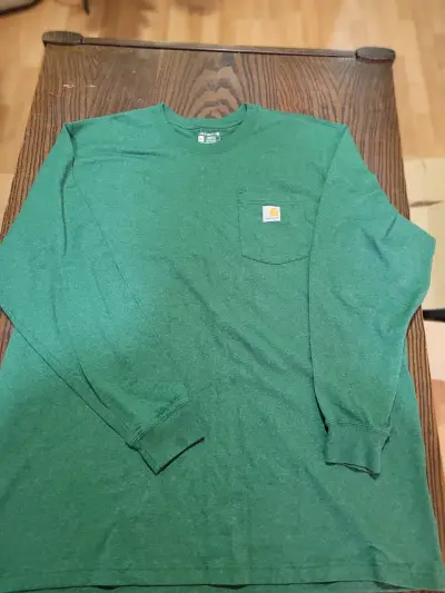 Polera manga larga verde Carhartt 2XL - miniatura 1