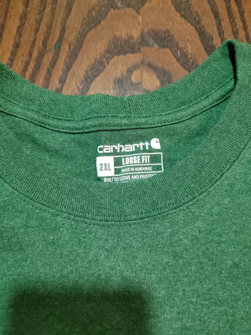 Polera manga larga verde Carhartt 2XL - 2