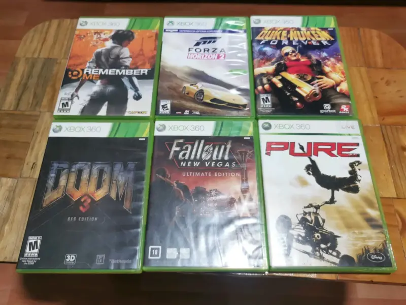 Colección de juegos para Xbox y PlayStation - 5
