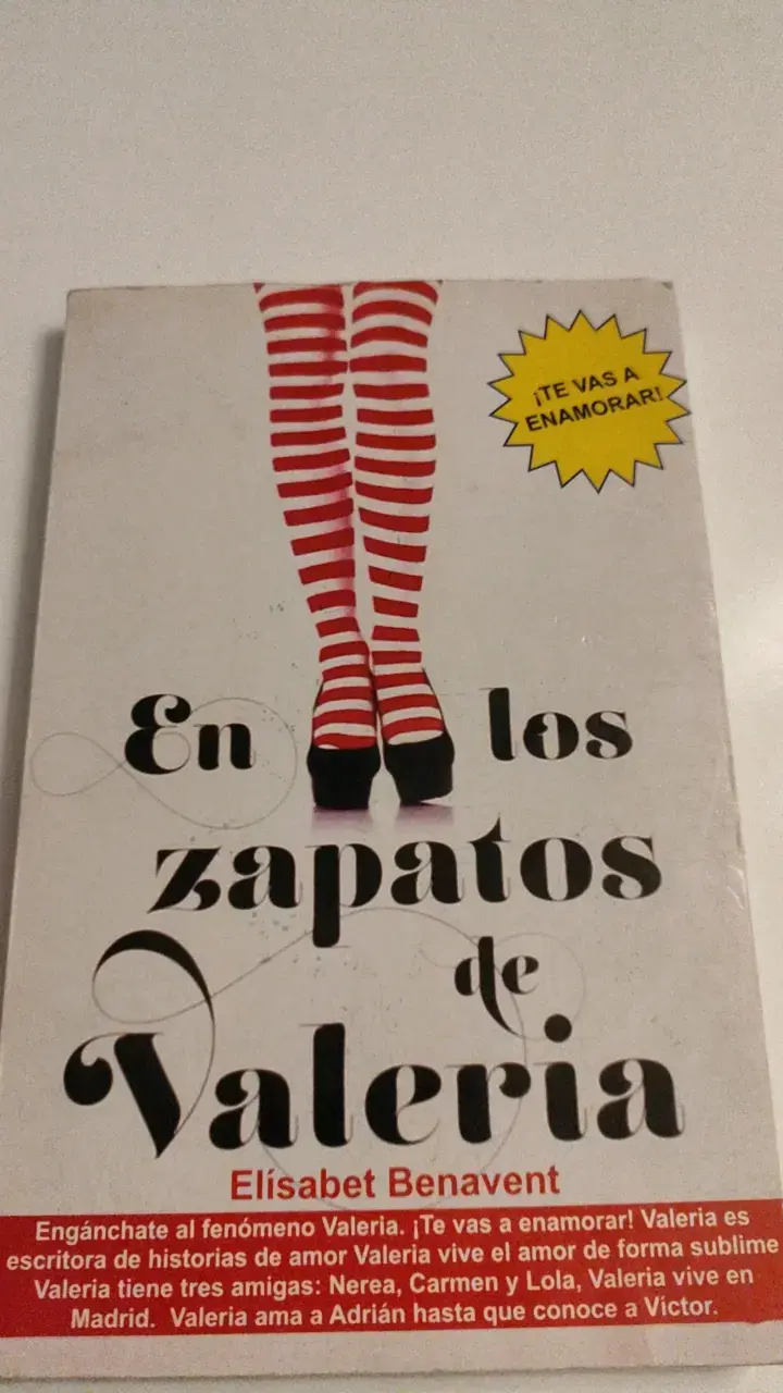 Libro 'En los zapatos de Valeria' de Elísabet Benavent - 1