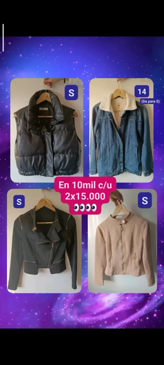 Chaquetas mujer