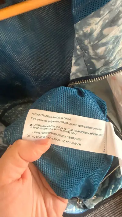 Chaqueta Rapsodia estampada verde y azul - miniatura 4