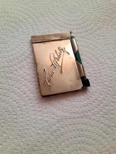 Antiguedad Notebook 1940 Toma Notas Curiosidad - miniatura 1