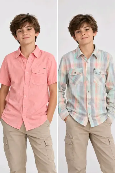 Pack de polerones, camisas y poleras para niño - miniatura 3