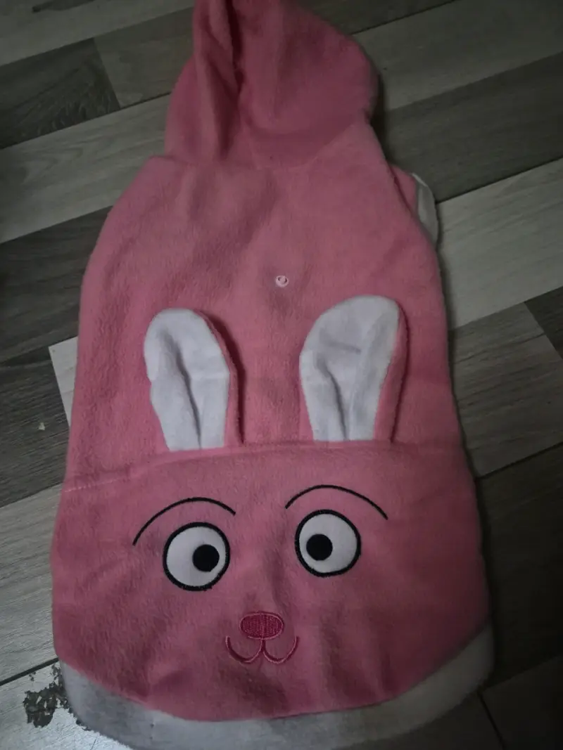 Ropa para perro con diseño de conejo y leopardo - 1
