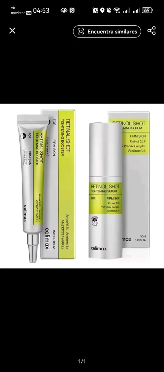 Sérum Retinol Shot Celimax para Piel Firme - 3