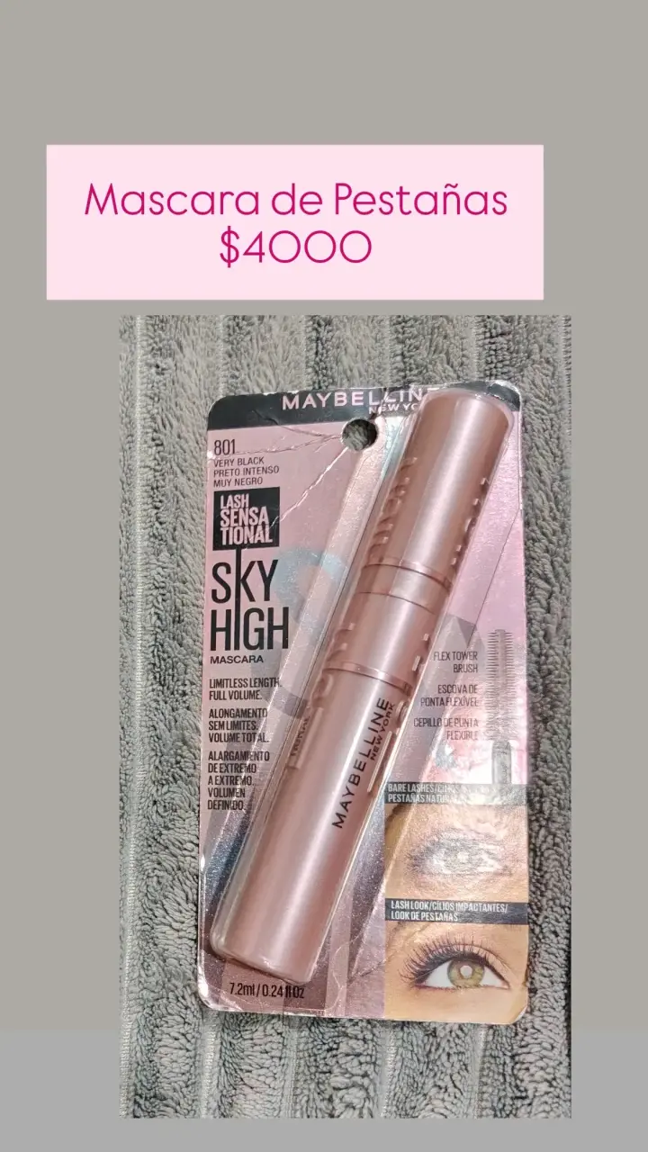 Máscara de Pestañas Maybelline Sky High
