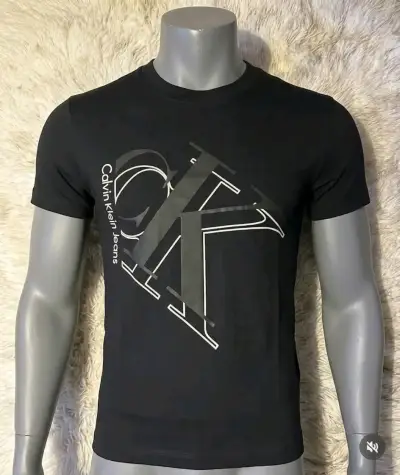 Polera Negra Armani Exchange Estampado Estatua - miniatura 2