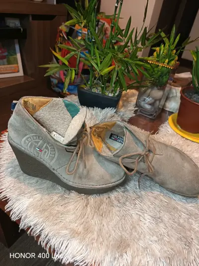 Botines de gamuza con plataforma Tommy Hilfiger - miniatura 5