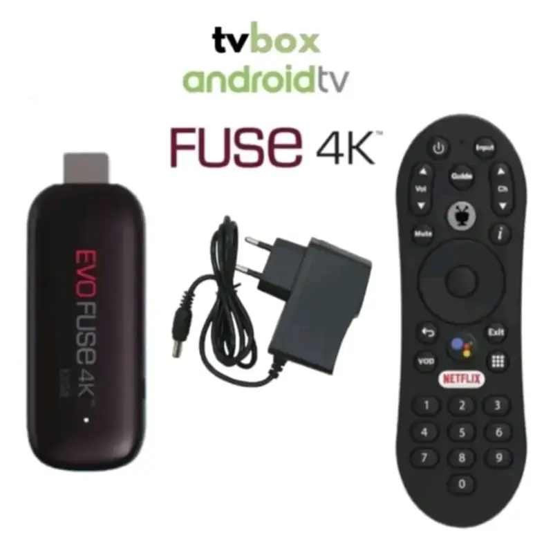 TV Box Android EVO Fuse 4K 32GB Ultra HD - 2
