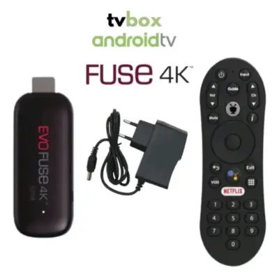 TV Box Android EVO Fuse 4K 32GB Ultra HD - miniatura 2