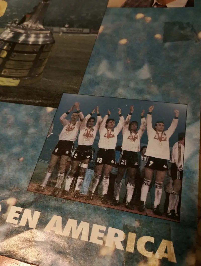 POSTER Colo Colo Campeón de América 1991 - 4