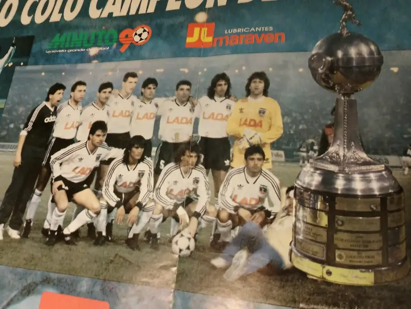 POSTER Colo Colo Campeón de América 1991 - 6