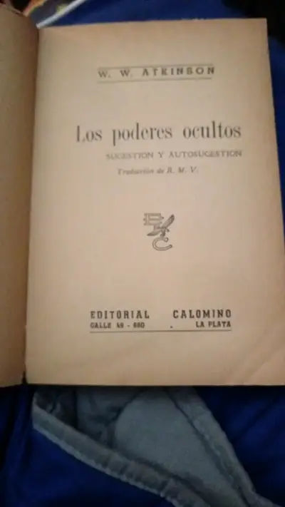 Libro Los Poderes Ocultos de W.W. Atkinson - miniatura 3