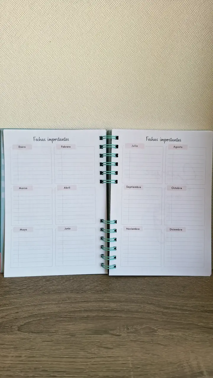 Agenda pñanner Soy Kinesióloga - 4