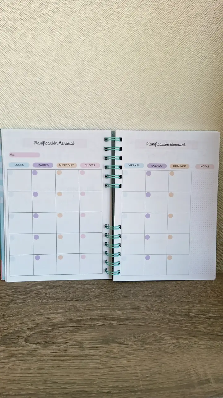 Agenda pñanner Soy Kinesióloga - 5