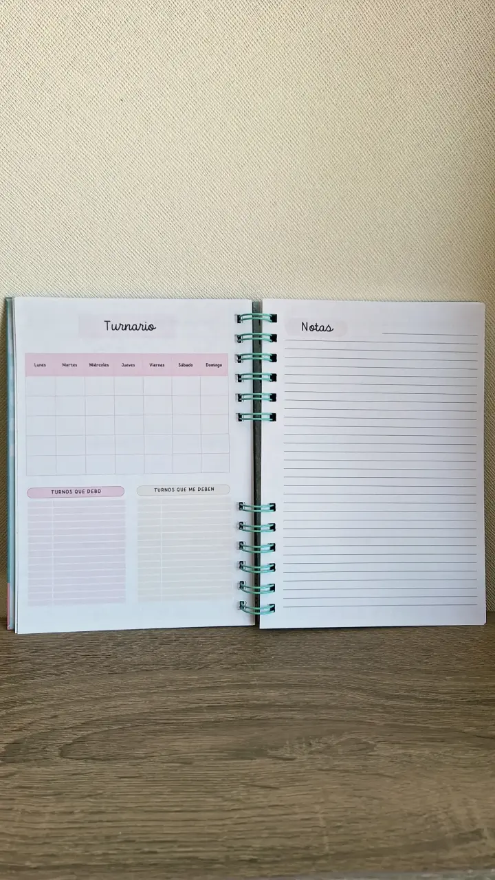 Agenda pñanner Soy Kinesióloga - 6