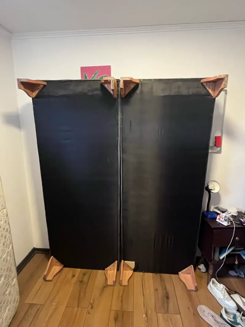 Cama de dos plazas con respaldo - 5