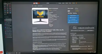 Monitor Gamer ASUS TUF VG27AQL3A 27" QHD 180Hz - miniatura 1