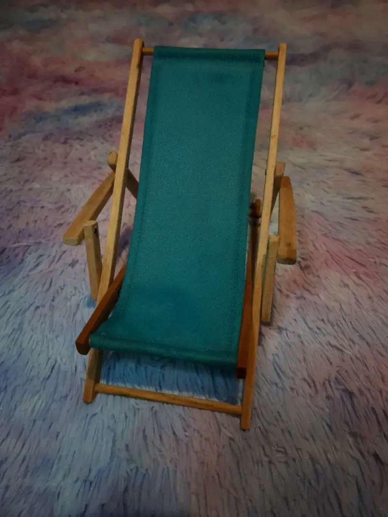 Silla de playa plegable para muñecas - 4