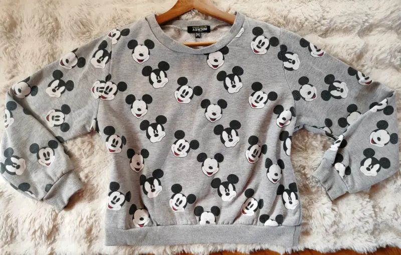 Polerón gris con estampado de Mickey Mouse - 2