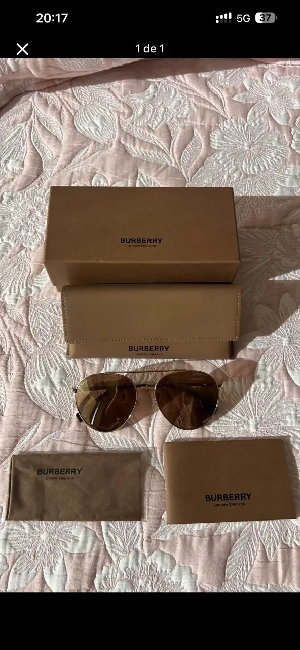 Gafas de Sol Burberry Aviador polarizadas
