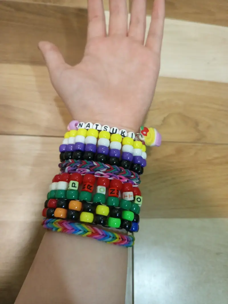 Kandi pulseras cinturones accesorio collares - 2