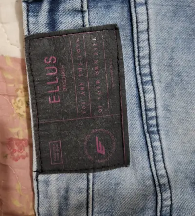 Falda de mezclilla azul claro Ellus talla M - miniatura 3