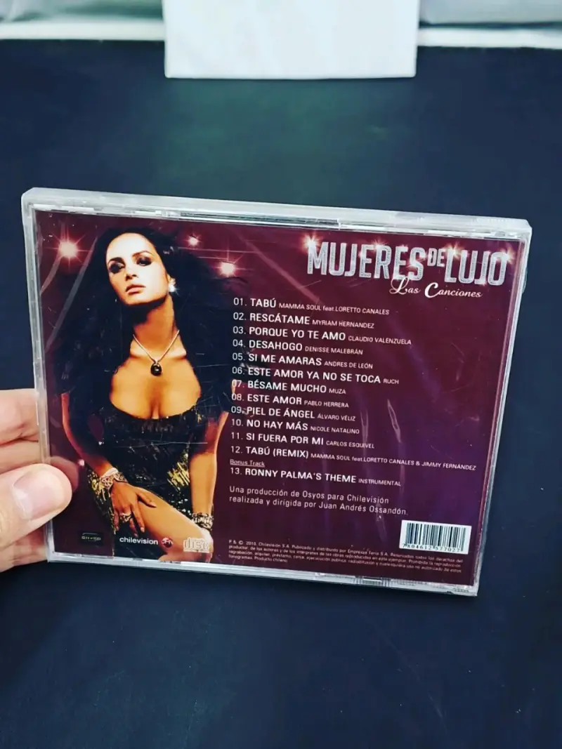 CD Mujeres de Lujo Telenovela Chilena Nuevo - 2