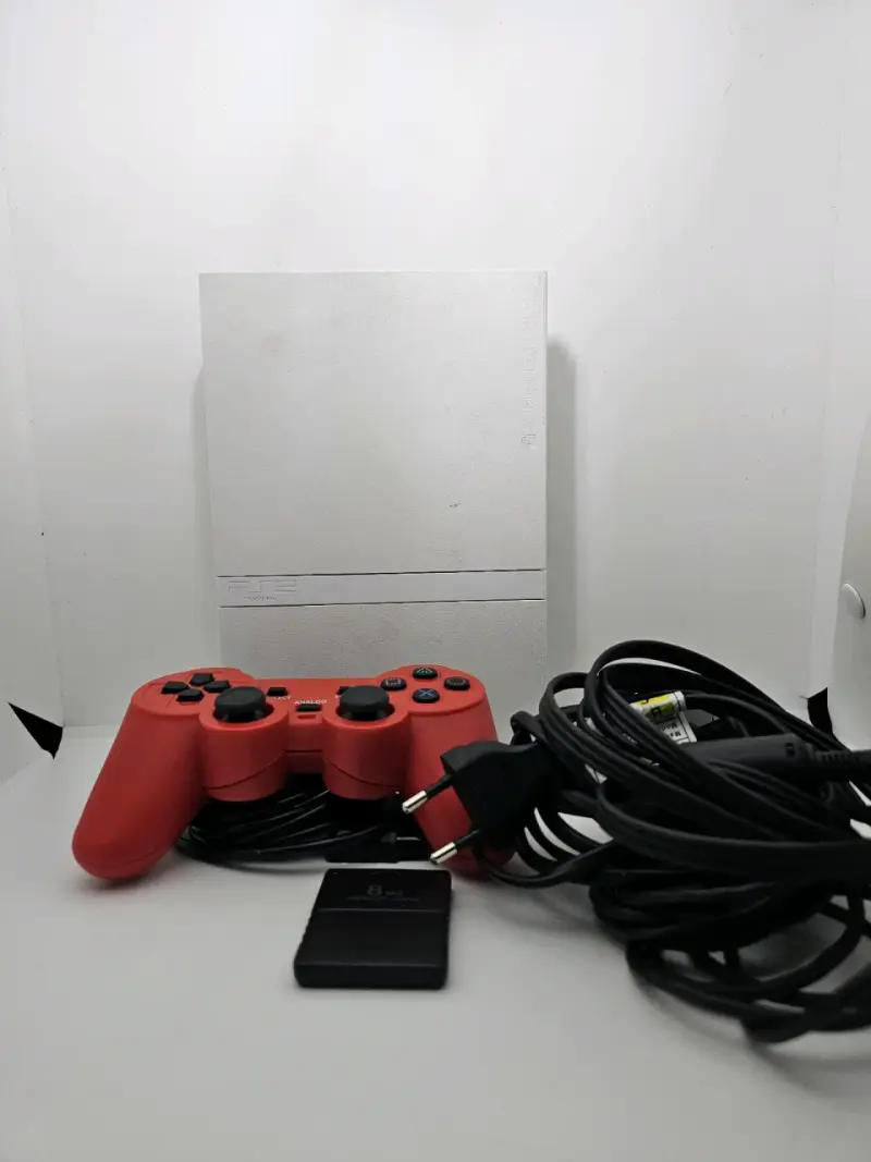 Sony PlayStation 2 Slim blanca - 2