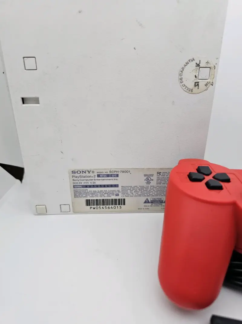 Sony PlayStation 2 Slim blanca - 3