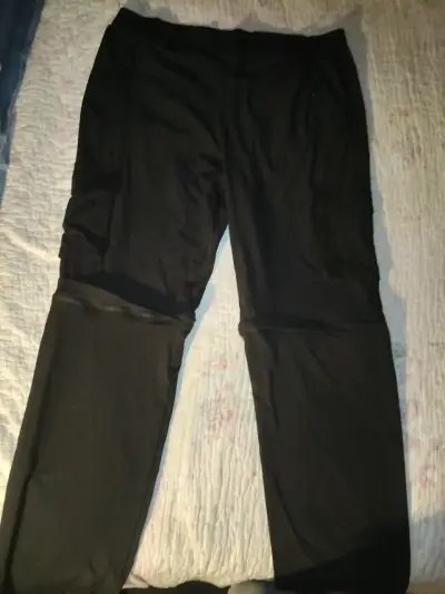 Pantalones desmontables negros Light Road talla L - miniatura 1