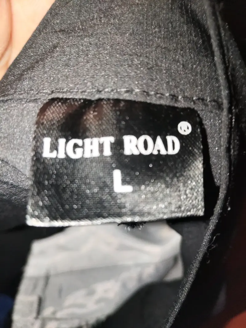 Pantalones desmontables negros Light Road talla L - 3